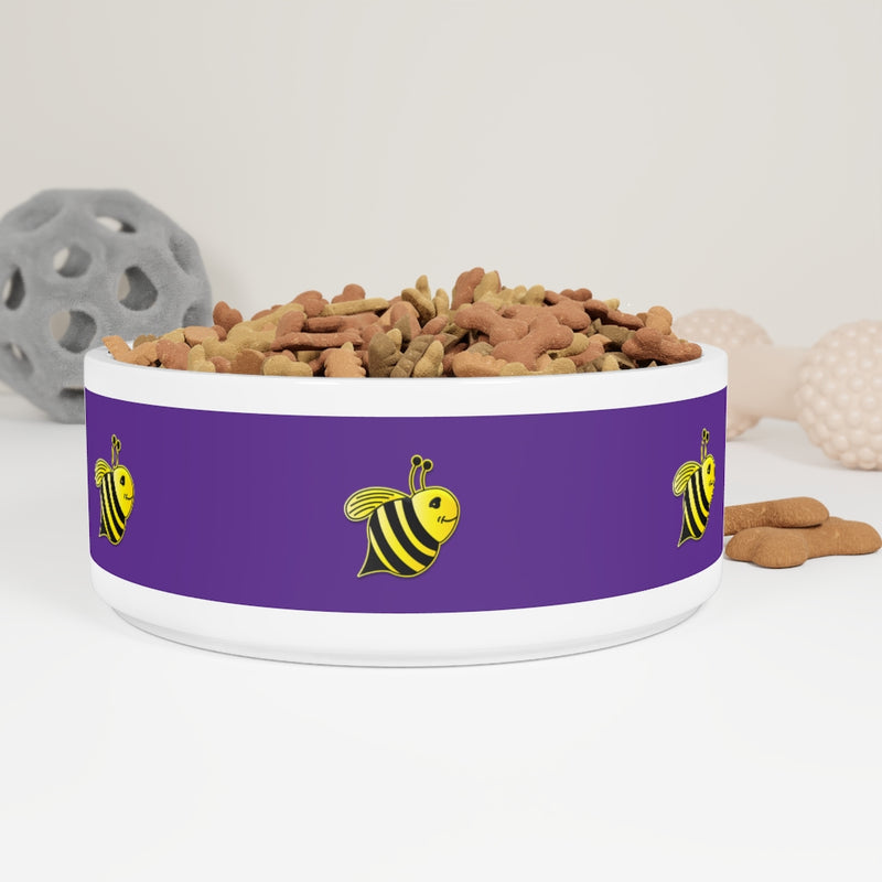 Pet Bowl - Bee (Purple)