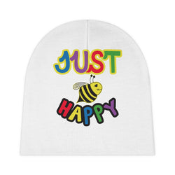 Baby Beanie (AOP) - JBH Multi-Color Original (White)