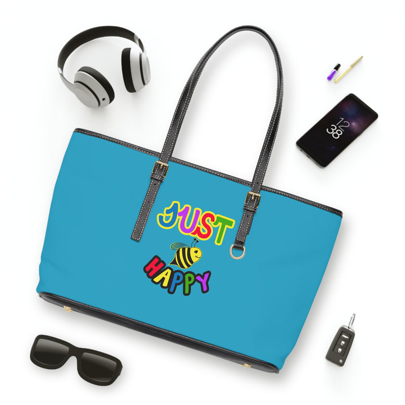 PU Leather Shoulder Bag - JBH Multi-Color Original (Turquoise)