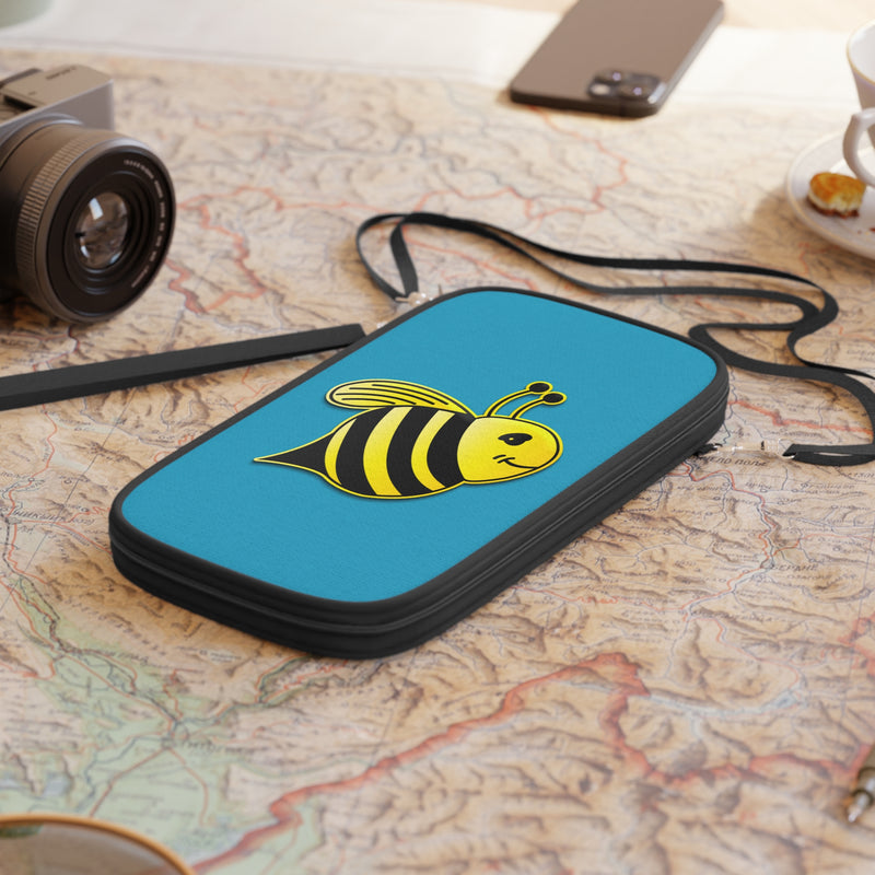 Passport Wallet - JBH Bee (Turquoise)