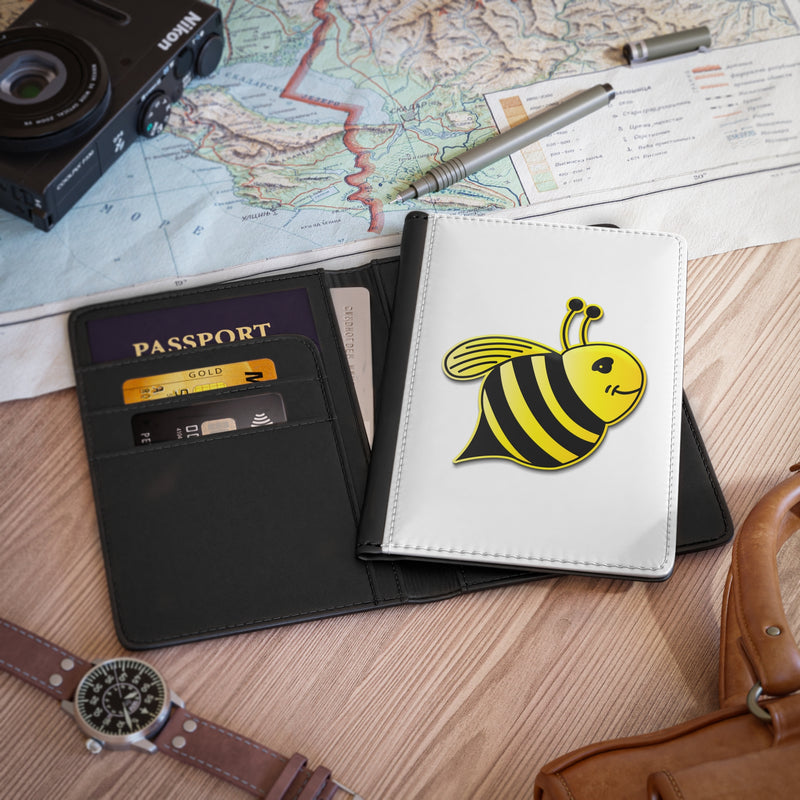Passport Cover - JBH Bee (White)