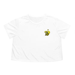 Women's Flowy Cropped Tee - JBH Bee