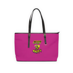 PU Leather Shoulder Bag - JBH Original (Pink)