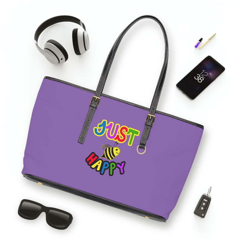 PU Leather Shoulder Bag - JBH Multi-Color Original (Light Purple)