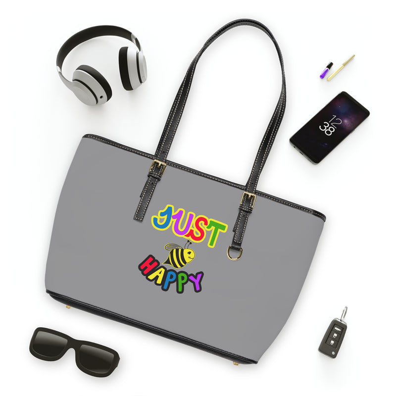 PU Leather Shoulder Bag - JBH Multi-Color Original (Grey)