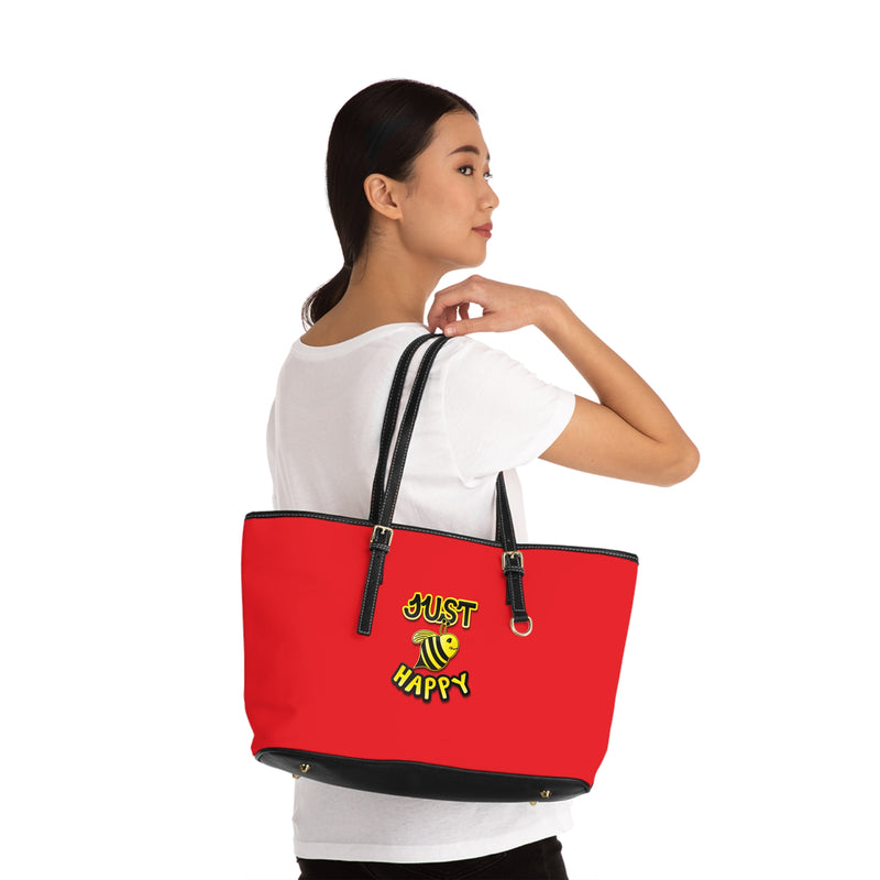 PU Leather Shoulder Bag - JBH Original (Red)