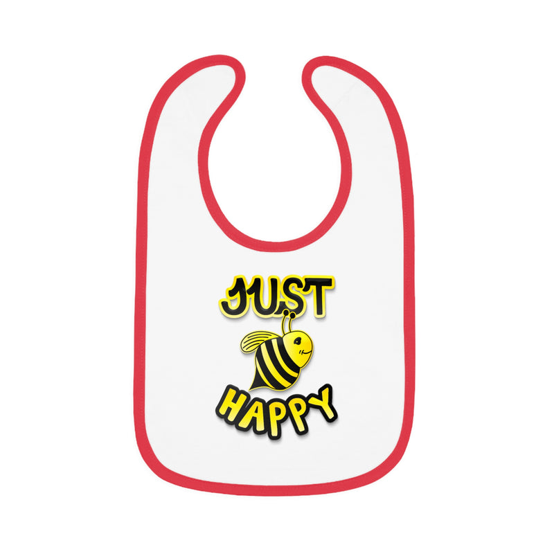 Baby Contrast Trim Jersey Bib - JBH Original