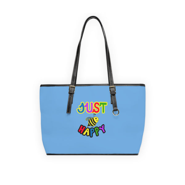 PU Leather Shoulder Bag - JBH Multi-Color Original (Light Blue)