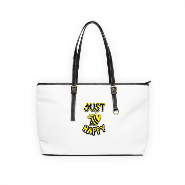 PU Leather Shoulder Bag - JBH Original (White)
