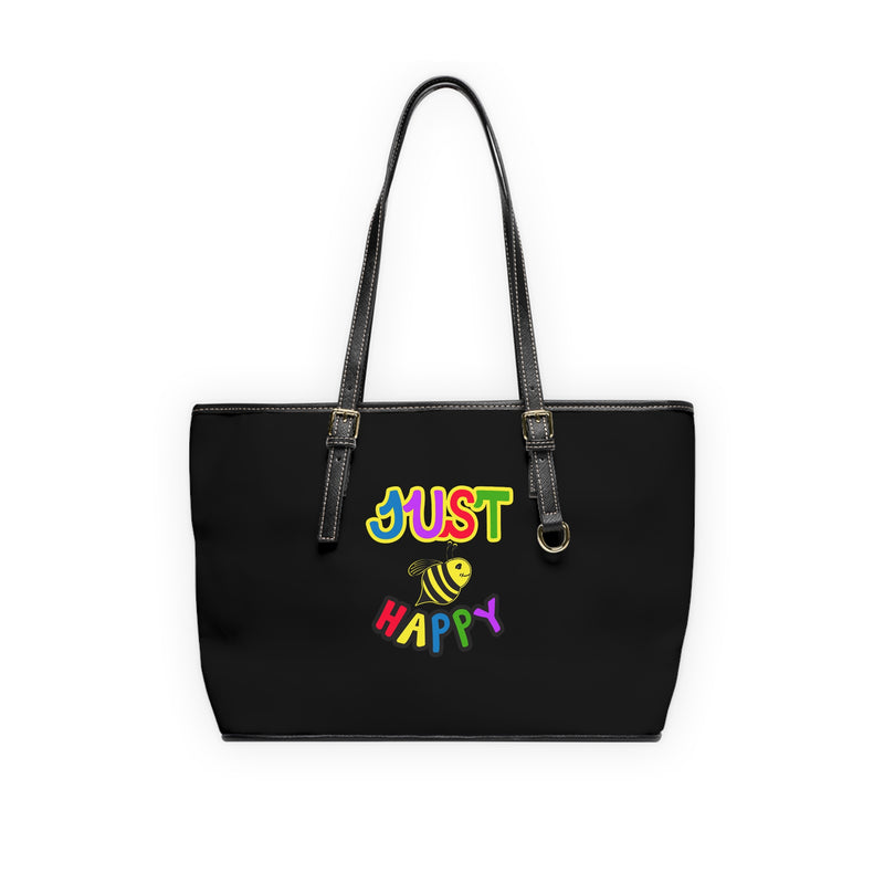 PU Leather Shoulder Bag - JBH Multi-Color Original (Black)