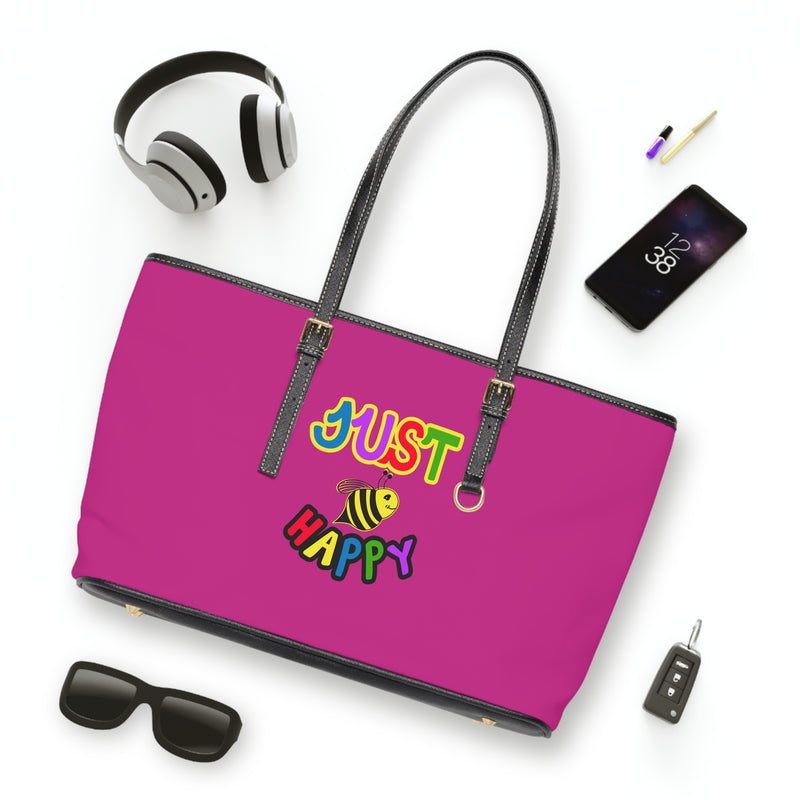 PU Leather Shoulder Bag - JBH Multi-Color Original (Pink)
