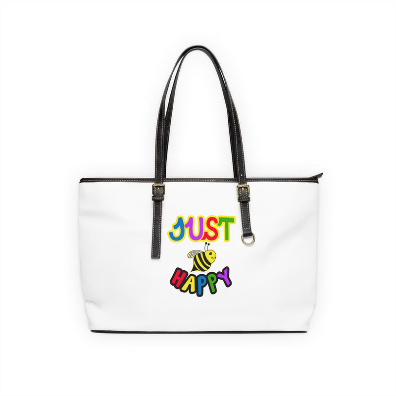 PU Leather Shoulder Bag - JBH Multi-Color Original (White)