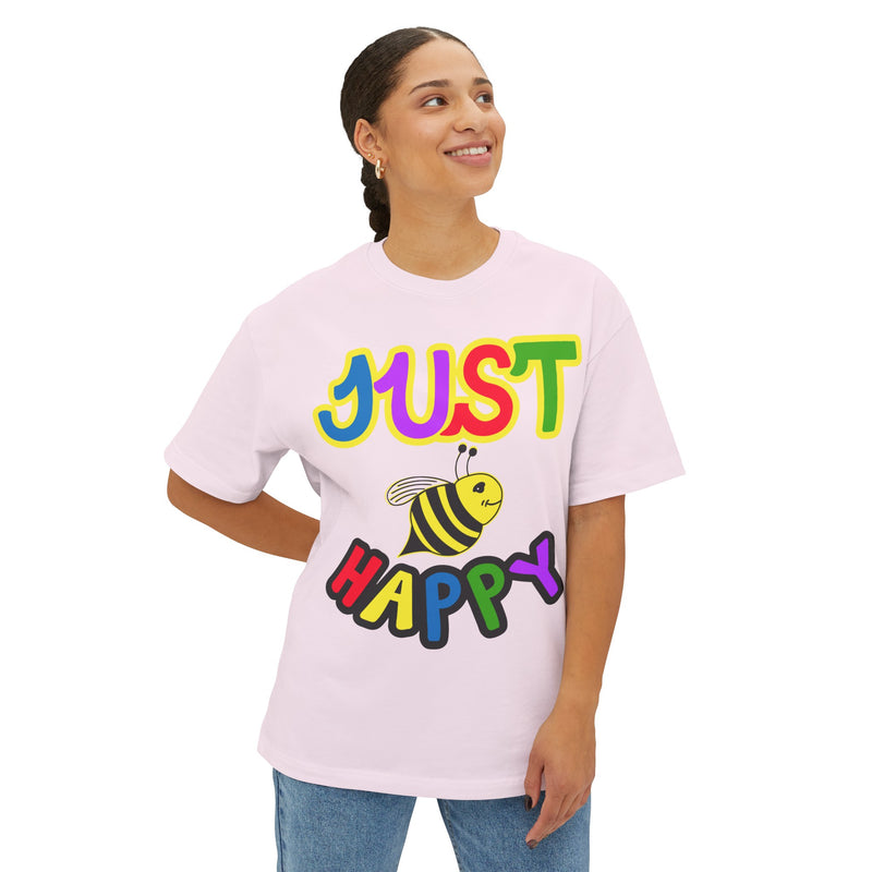 Unisex Oversized Boxy Tee - JBH Multi-Color Original