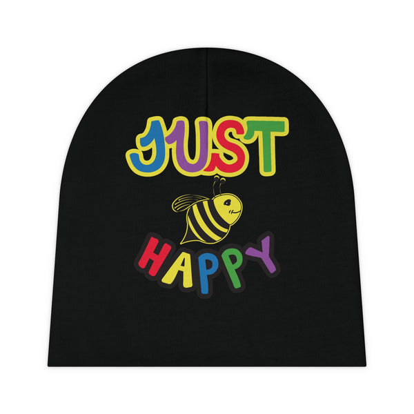 Baby Beanie (AOP) - JBH Multi-Color Original (Black)