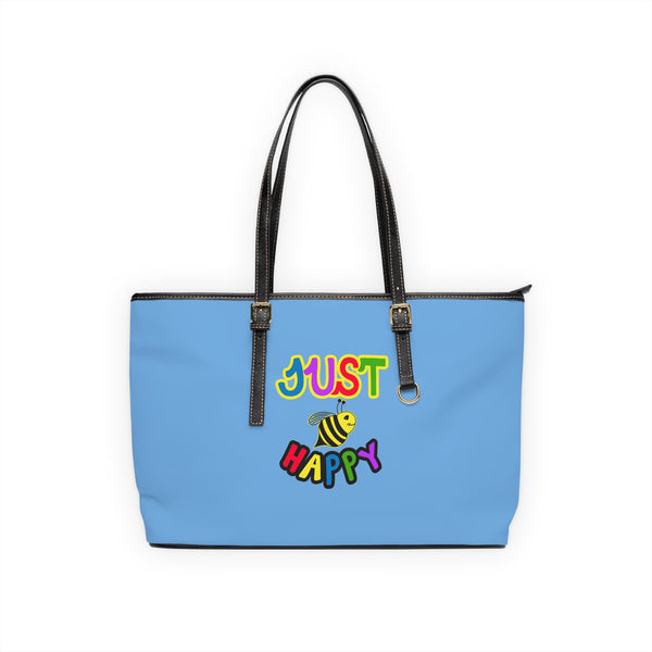 PU Leather Shoulder Bag - JBH Multi-Color Original (Light Blue)