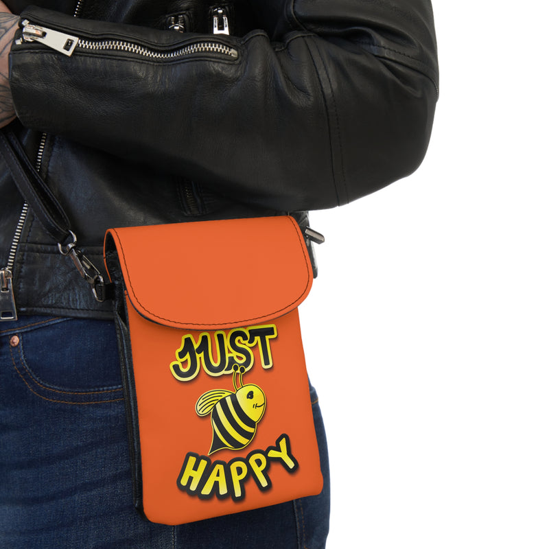 Small Cell Phone Wallet - JBH Original (Orange)