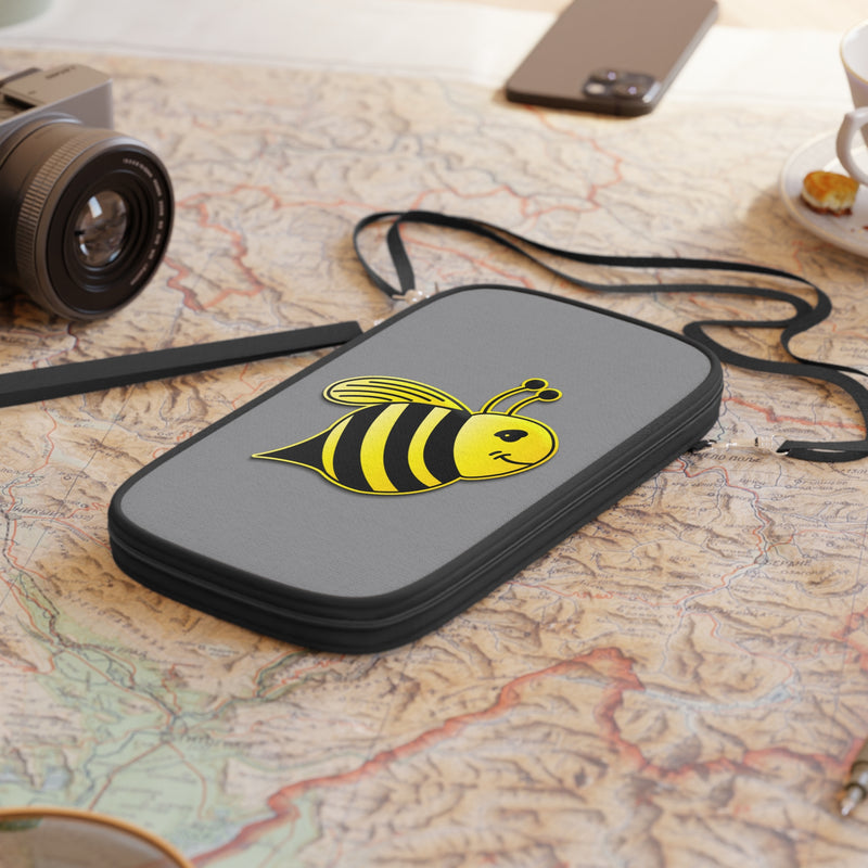 Passport Wallet - JBH Bee (Grey)