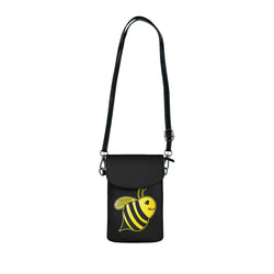 Small Cell Phone Wallet - JBH Bee (Black)