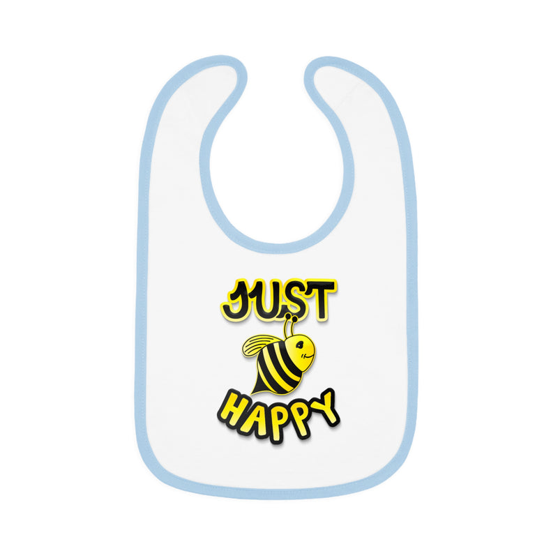 Baby Contrast Trim Jersey Bib - JBH Original