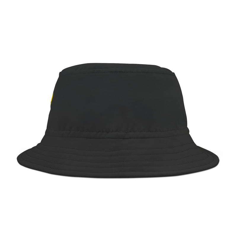 Bucket Hat (AOP) - JBH Bee (Black)