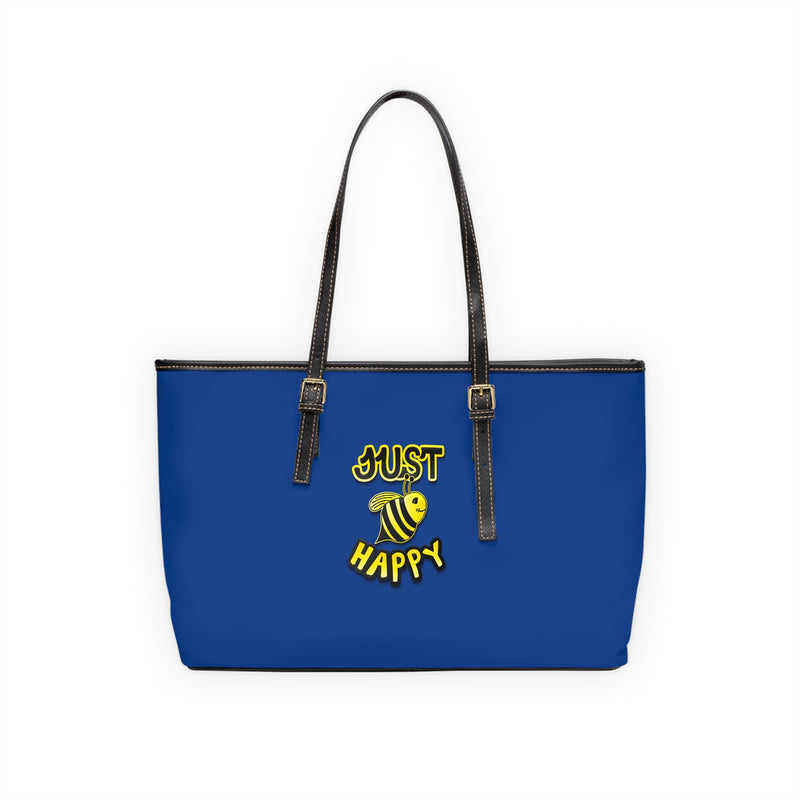 PU Leather Shoulder Bag - JBH Original (Dark Blue)