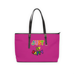 PU Leather Shoulder Bag - JBH Multi-Color Original (Pink)