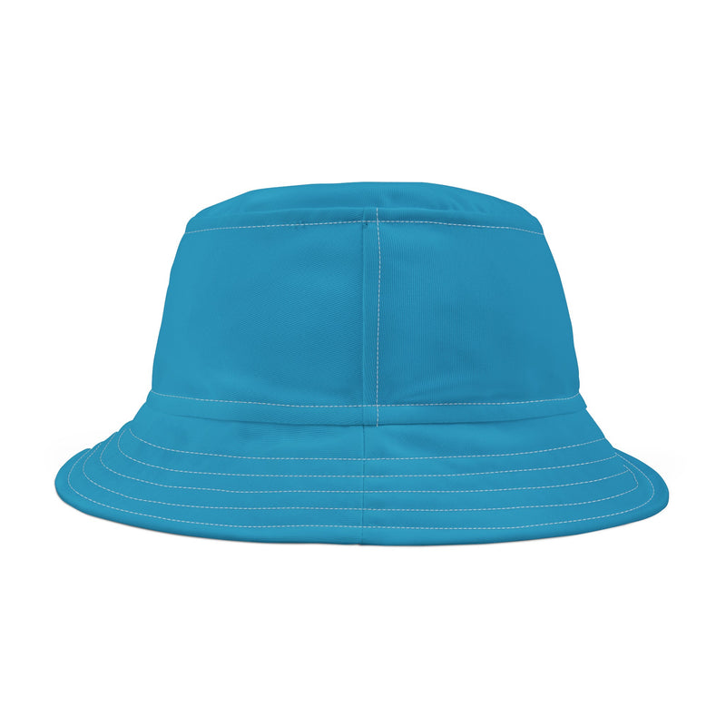 Bucket Hat (AOP) - JBH Bee (Turquoise)