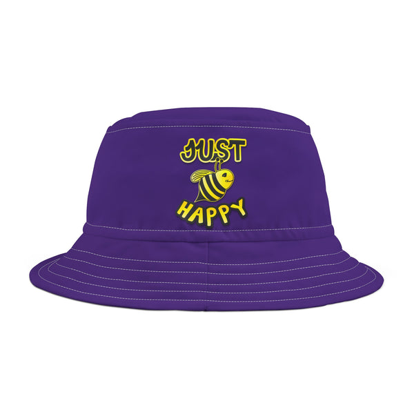 Bucket Hat (AOP) - JBH Original (Purple)