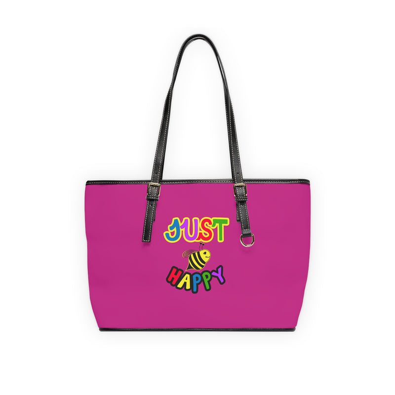 PU Leather Shoulder Bag - JBH Multi-Color Original (Pink)