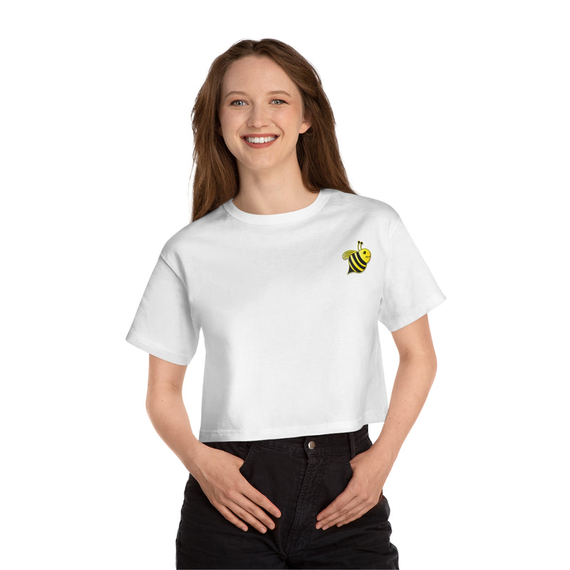 Champion Women's Heritage Cropped T-Shirt - JBH Bee