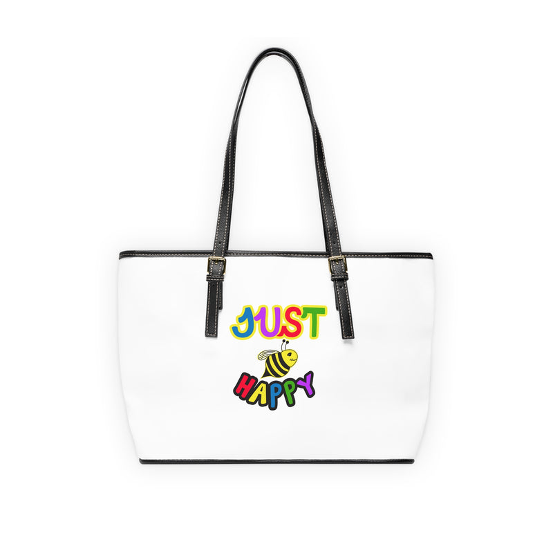 PU Leather Shoulder Bag - JBH Multi-Color Original (White)