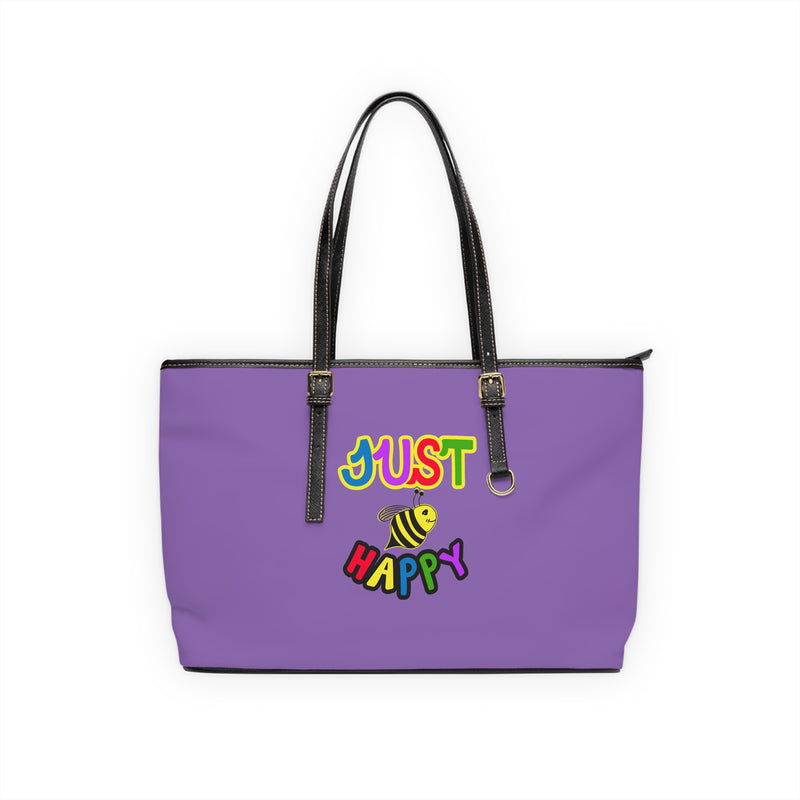 PU Leather Shoulder Bag - JBH Multi-Color Original (Light Purple)