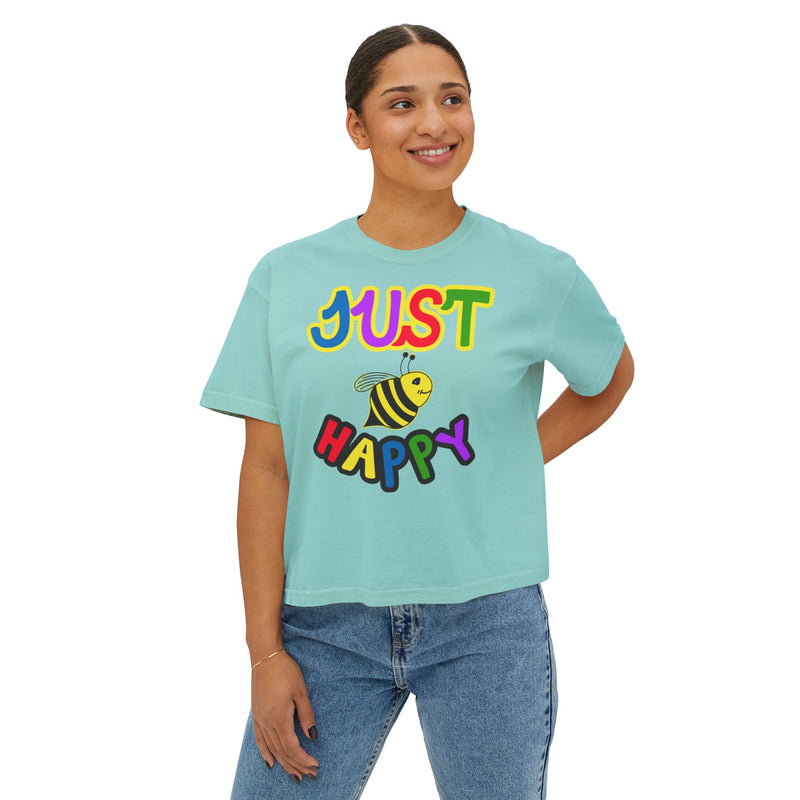 Women's Boxy Tee - JBH Multi-Color Original