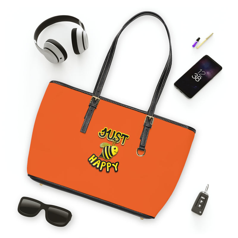 PU Leather Shoulder Bag - JBH Original (Orange)