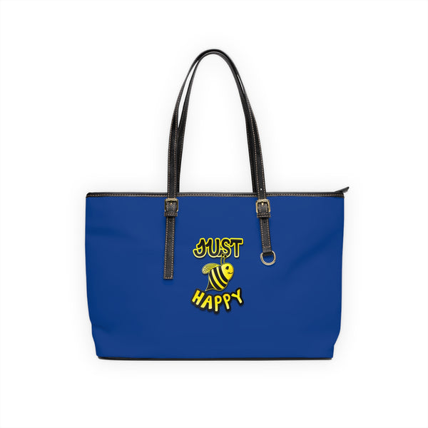PU Leather Shoulder Bag - JBH Original (Dark Blue)