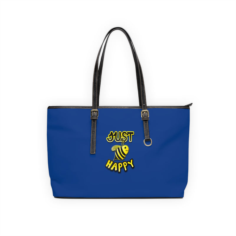 PU Leather Shoulder Bag - JBH Original (Dark Blue)