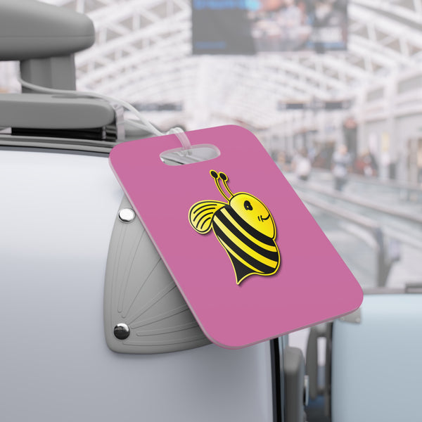 Luggage Tags - JBH Bee (Light Pink)