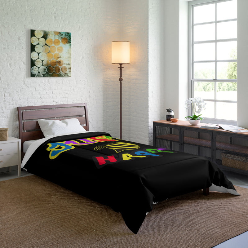 Black Comforter - JBH Multi-Color