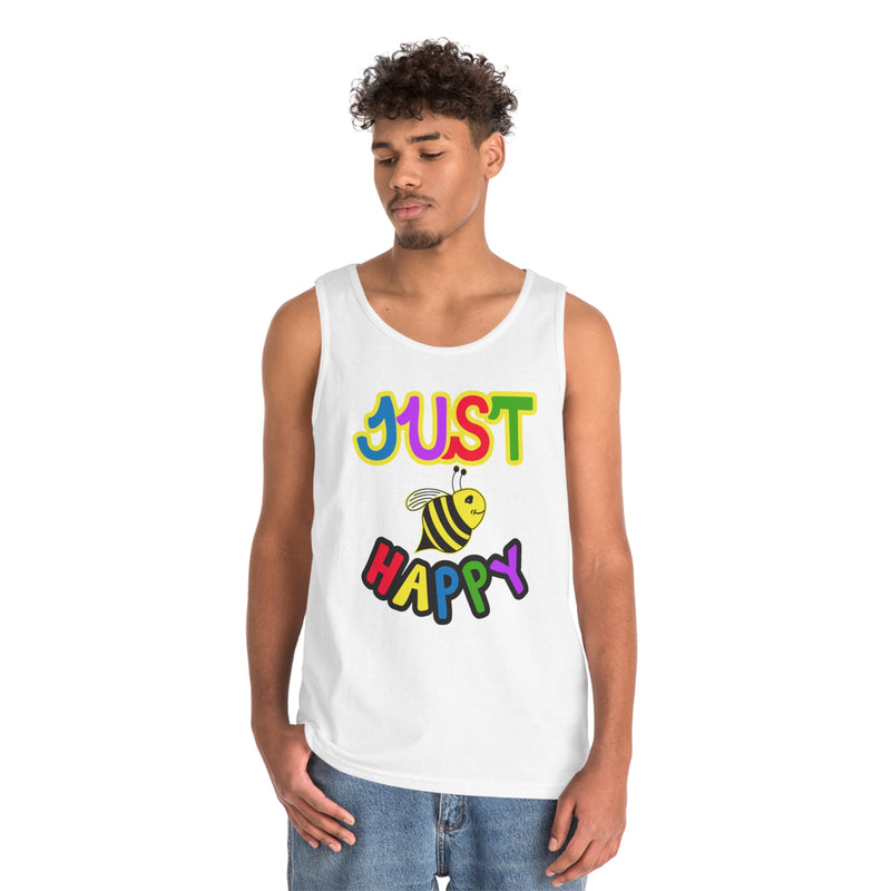 Unisex Heavy Cotton Tank Top - JBH Multi-Color Original