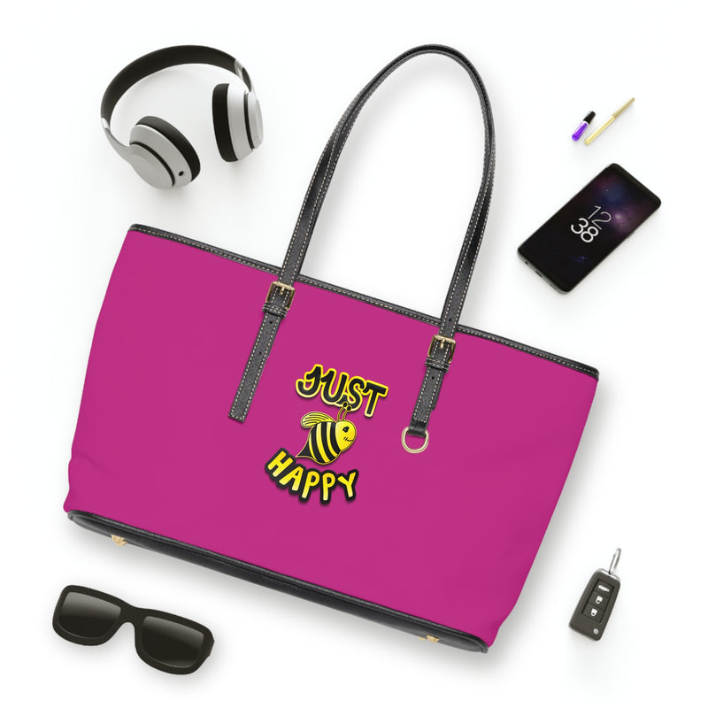PU Leather Shoulder Bag - JBH Original (Pink)