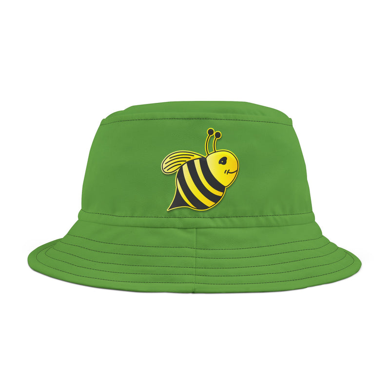 Bucket Hat (AOP) - JBH Bee (Green)