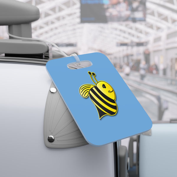 Luggage Tags - JBH Bee (Light Blue)