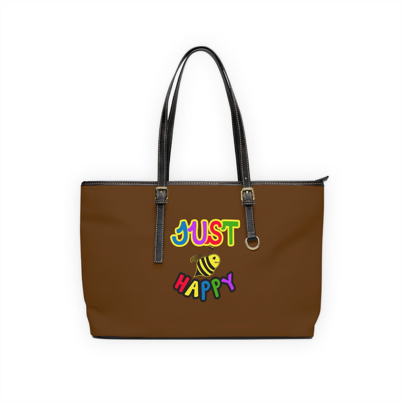 PU Leather Shoulder Bag - JBH Multi-Color Original (Brown)