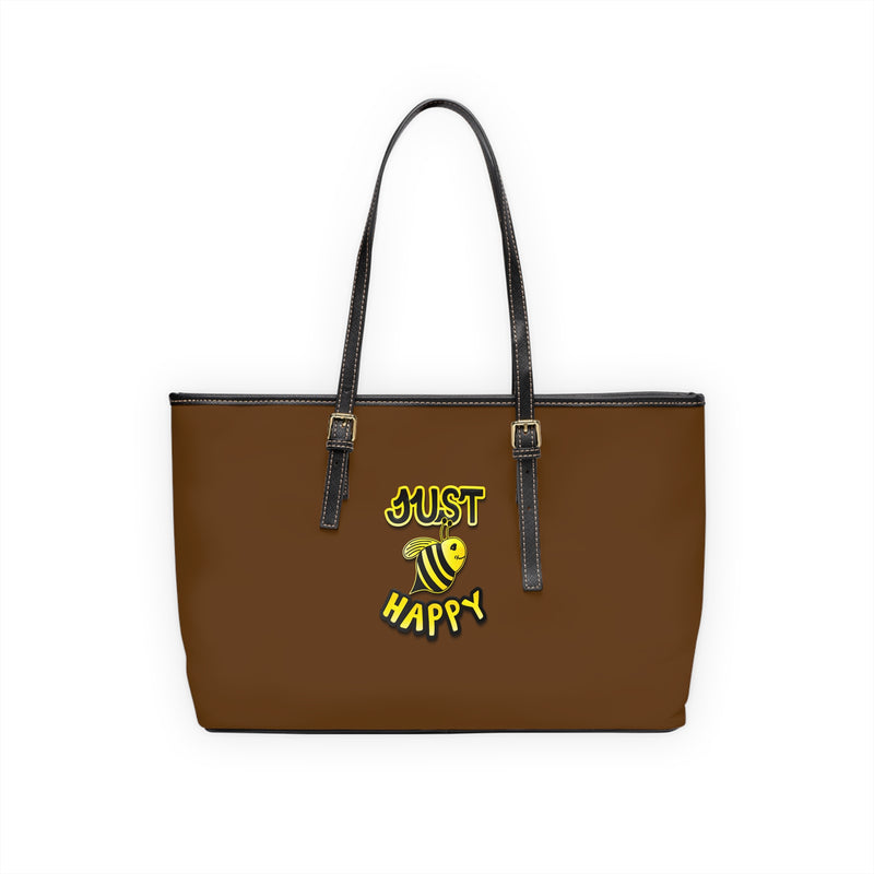PU Leather Shoulder Bag - JBH Original (Brown)