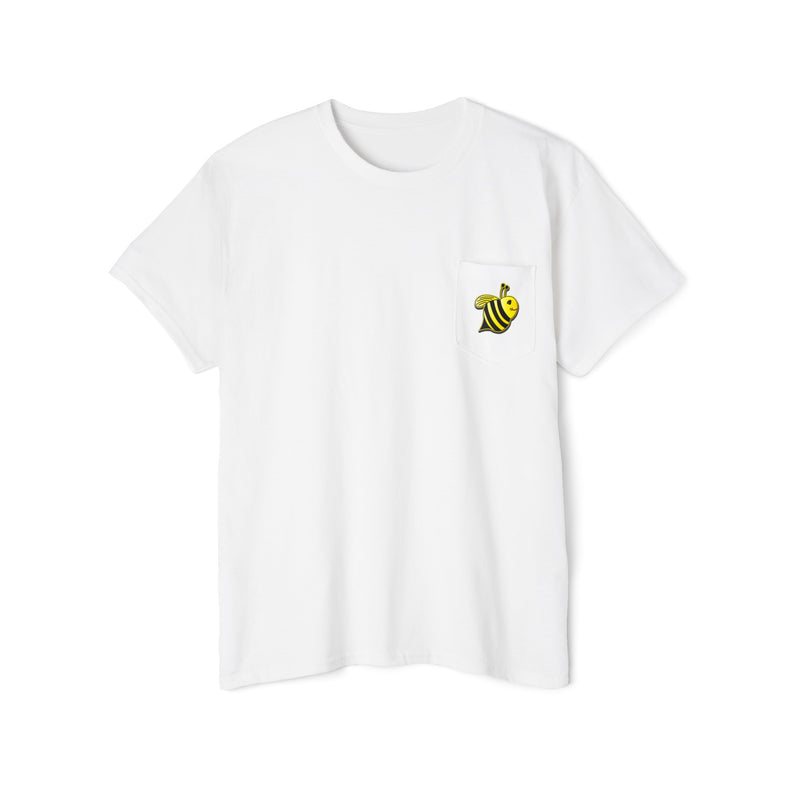 Unisex Heavy Cotton Pocket Tee - JBH Bee