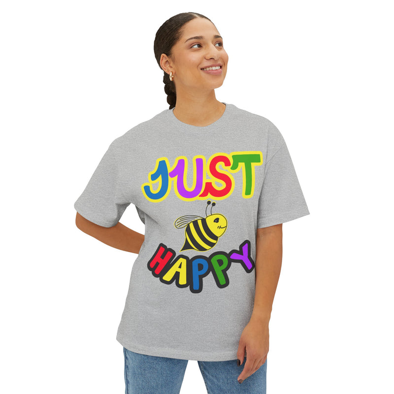 Unisex Oversized Boxy Tee - JBH Multi-Color Original