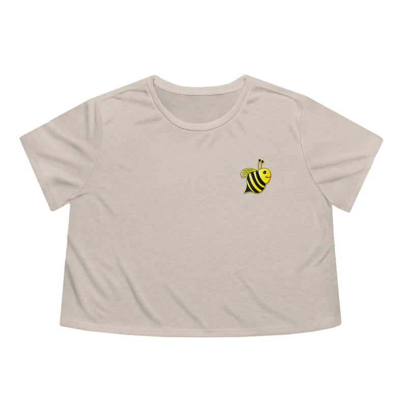 Women's Flowy Cropped Tee - JBH Bee