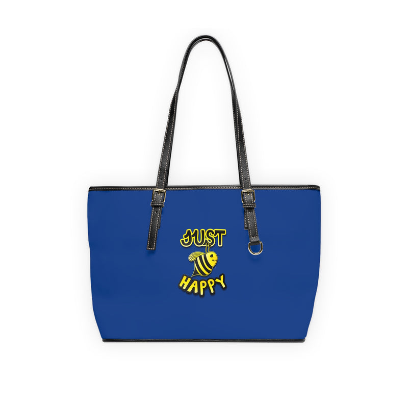 PU Leather Shoulder Bag - JBH Original (Dark Blue)