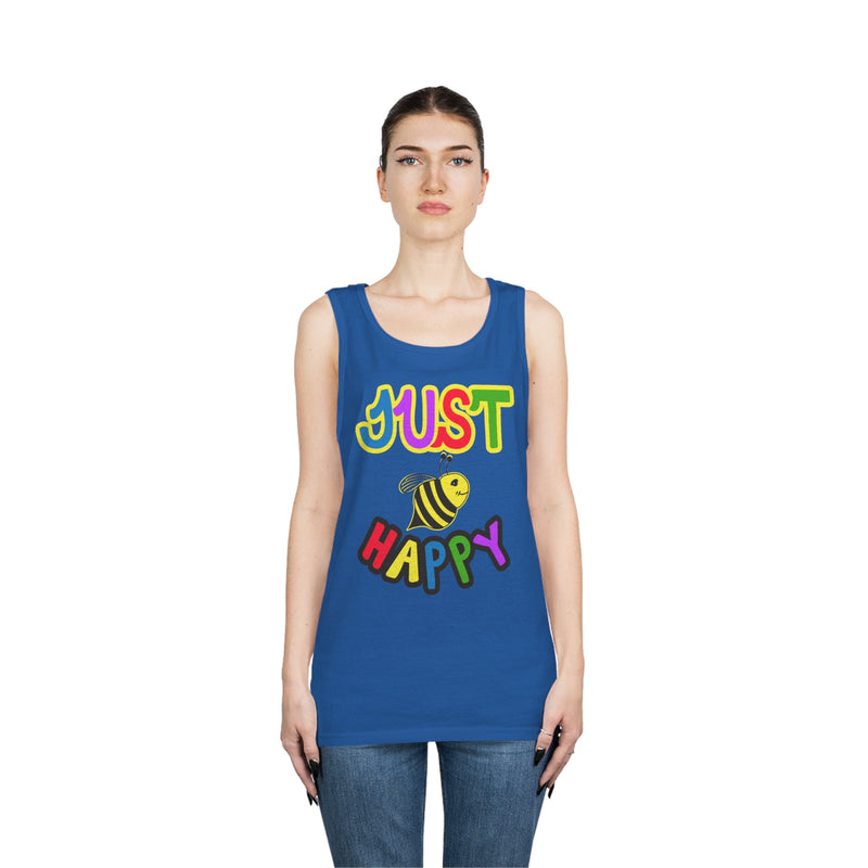 Unisex Heavy Cotton Tank Top - JBH Multi-Color Original