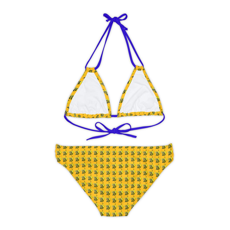 Strappy Bikini Set - JBH Bee (Yellow)